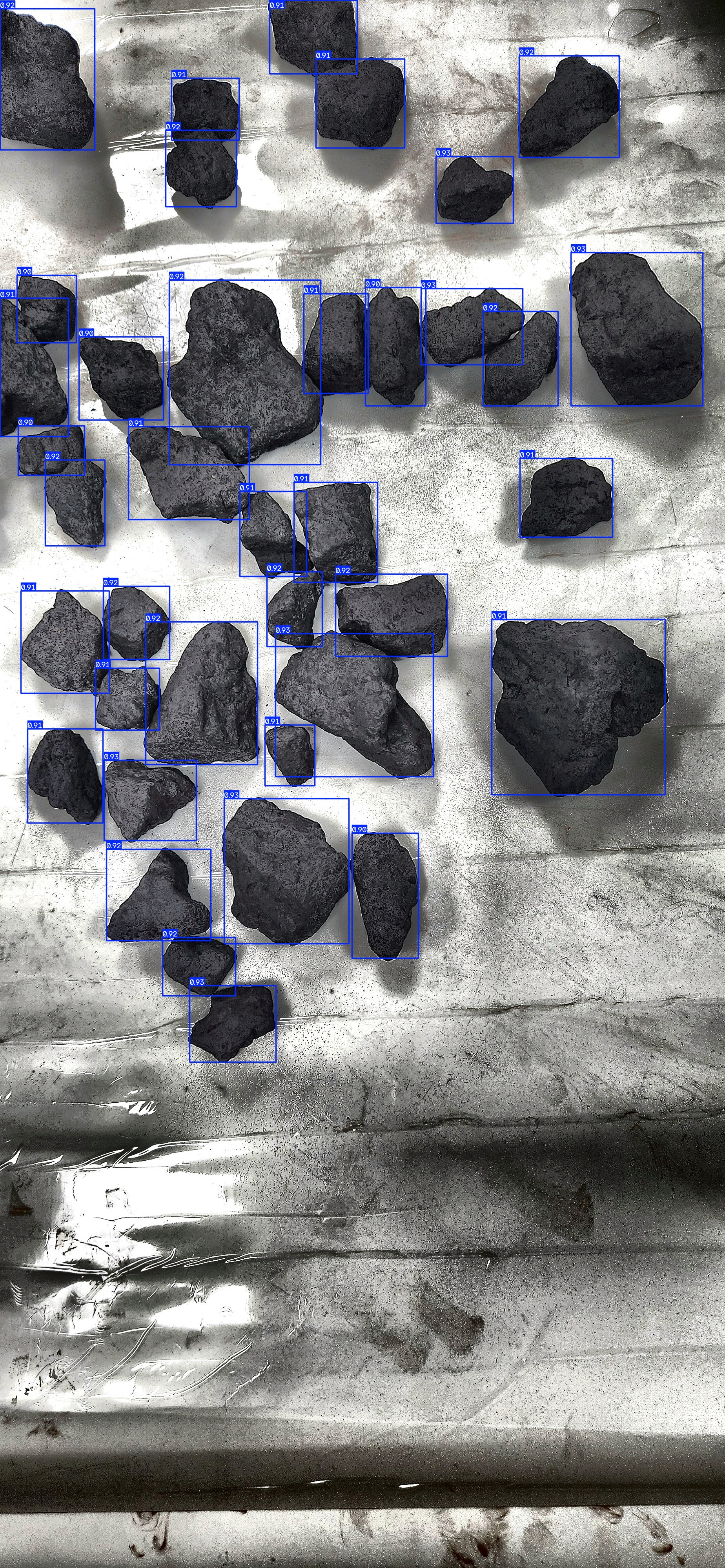 Sinter Particle Silhouette Segmentation